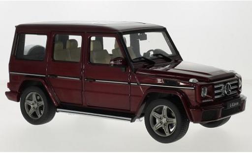 Mercedes Classe G 1/18 iScale (W463) metallic red 2015 diecast model cars