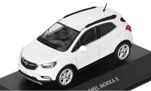 Diecast model cars Opel Mokka 1/43 iScale X Turbo metallic white Opel Mokka 1/43 iScale X Turbo metallic white diecast model cars