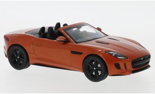 Diecast model cars Jaguar F-Type 1/43 IXO V8 S metallic orange Jaguar F-Type 1/43 IXO V8 S metallic orange diecast model cars