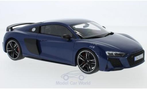 Audi R8 1/18 Jadi metallic blue 2019 diecast model cars
