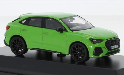 Diecast model cars Audi RS Q3 1/43 Minichamps Sportback green 2019 Audi RS Q3 1/43 Minichamps Sportback green 2019 diecast model cars