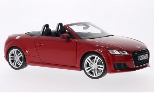 Diecast model cars Audi TT 1/18 Minichamps Roadster red 2015 Audi TT 1/18 Minichamps Roadster red 2015 diecast model cars