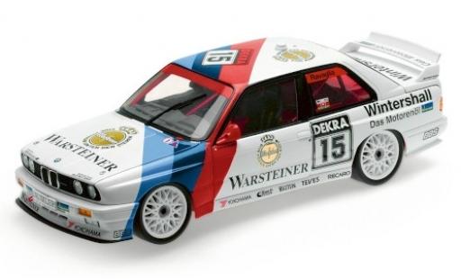 Diecast model cars Bmw M3 1/18 Minichamps (E30) No.15 M Team Schnitzer Warsteiner Hockenheim 1992 R.Ravaglia Bmw M3 1/18 Minichamps (E30) No.15 M Team Schnitzer Warsteiner Hockenheim 1992 R.Ravaglia diecast model cars