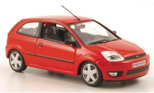 Ford Fiesta 1/43 I Minichamps rot 2002 1:43 diecast model cars