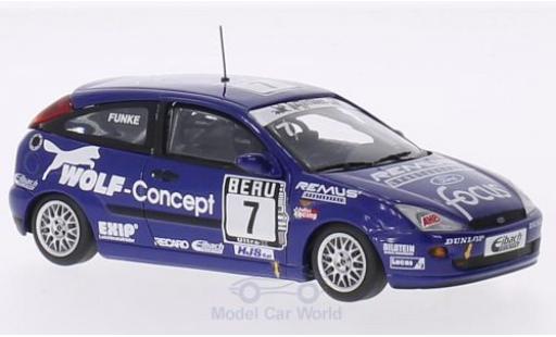 Diecast model cars Ford Focus 1/43 Minichamps DTC No.7 Wolf-Concept DTC M.Funke Ford Focus 1/43 Minichamps DTC No.7 Wolf-Concept DTC M.Funke diecast model cars