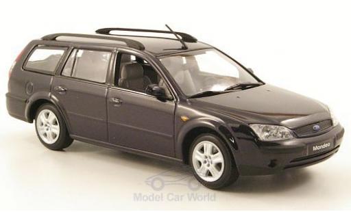 Diecast model cars Ford Mondeo 1/43 Minichamps MKIII Turnier blue 2001 Ford Mondeo 1/43 Minichamps MKIII Turnier blue 2001 diecast model cars