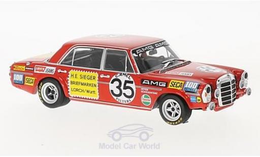 Diecast model cars Mercedes 300 SEL 1/43 Minichamps SEL 6.8 AMG No.35 Briefmarken Sieger 24h Spa 1971 H.Heyer/C.Schickentanz Mercedes 300 SEL 1/43 Minichamps SEL 6.8 AMG No.35 Briefmarken Sieger 24h Spa 1971 H.Heyer/C.Schickentanz diecast model cars