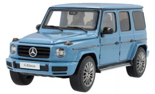 Diecast model cars Mercedes Classe G 1/18 Minichamps AMG Line (W463) blue 2018 Mercedes Classe G 1/18 Minichamps AMG Line (W463) blue 2018 diecast model cars