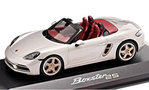 Diecast model cars Porsche Boxster 1/43 Minichamps 718 25 (982) metallic grey 2021 25 années Porsche Boxster 1/43 Minichamps 718 25 (982) metallic grey 2021 25 années diecast model cars