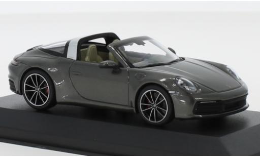 Diecast model cars Porsche 992 Targa 1/43 Minichamps 911 Targa 4S () metallic grey Porsche 992 Targa 1/43 Minichamps 911 Targa 4S () metallic grey diecast model cars