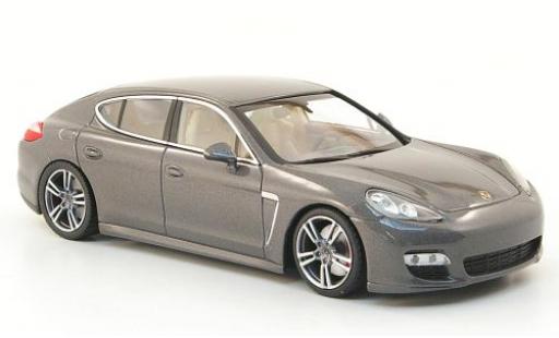 Diecast model cars Porsche Panamera Turbo S 1/43 Minichamps Turbo S metallic grey 2010 Porsche Panamera Turbo S 1/43 Minichamps Turbo S metallic grey 2010 diecast model cars