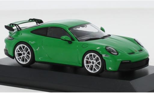 Diecast model cars Porsche 992 GT3 1/43 Minichamps 911 () GT3 green 2021 Porsche 992 GT3 1/43 Minichamps 911 () GT3 green 2021 diecast model cars