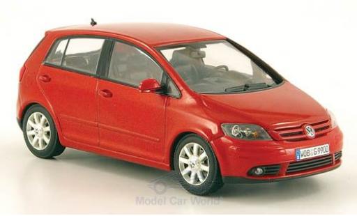 Diecast model cars Volkswagen Golf 1/43 Minichamps V Plus metallic red 2005 Volkswagen Golf 1/43 Minichamps V Plus metallic red 2005 diecast model cars