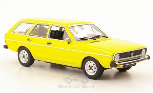 Diecast model cars Volkswagen Passat 1/43 Minichamps I Variant (Typ 33) yellow 1974 Volkswagen Passat 1/43 Minichamps I Variant (Typ 33) yellow 1974 diecast model cars