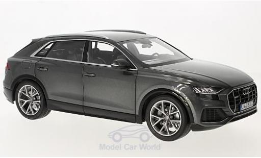 Audi Q8 1/18 Norev metallic grey 2018 ohne Vitrine diecast model cars