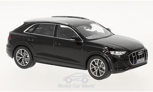 Audi Q8 1/43 Norev metallic black 2018 diecast model cars