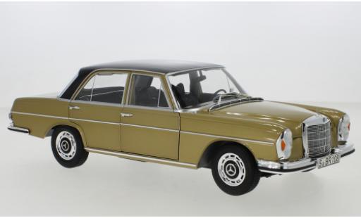 Diecast model cars Mercedes 280 1/18 Norev SE (W108) metallise beige/black 1968 Mercedes 280 1/18 Norev SE (W108) metallise beige/black 1968 diecast model cars