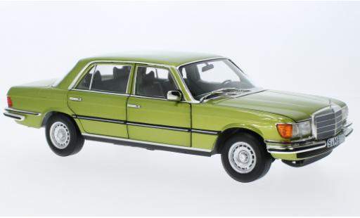 Diecast model cars Mercedes 450 1/18 I Norev SEL (W116) metallise la chaux 1976 Mercedes 450 1/18 I Norev SEL (W116) metallise la chaux 1976 diecast model cars