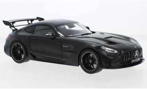 Diecast model cars Mercedes AMG GT 1/18 Norev Black Series matt-grey Mercedes AMG GT 1/18 Norev Black Series matt-grey diecast model cars