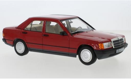 Mercedes 190 1/18 I Norev E (W201) rot 1982 1:18 diecast model cars