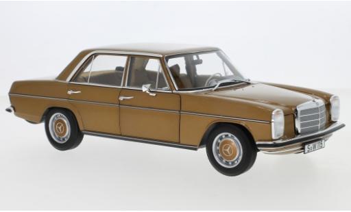 Diecast model cars Mercedes 200 1/18 Norev /8 (W115) metallic brown 1968 Mercedes 200 1/18 Norev /8 (W115) metallic brown 1968 diecast model cars
