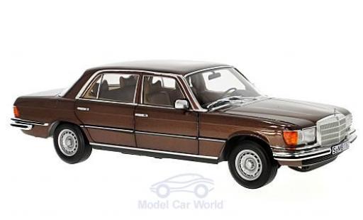 Diecast model cars Mercedes 450 SEL 1/18 Norev SEL 6.9 (W116) metallic brown 1976 Mercedes 450 SEL 1/18 Norev SEL 6.9 (W116) metallic brown 1976 diecast model cars