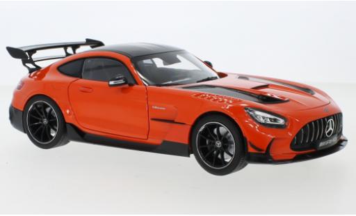 Mercedes AMG GT 1/18 Norev Black Series (C190) orange diecast model cars