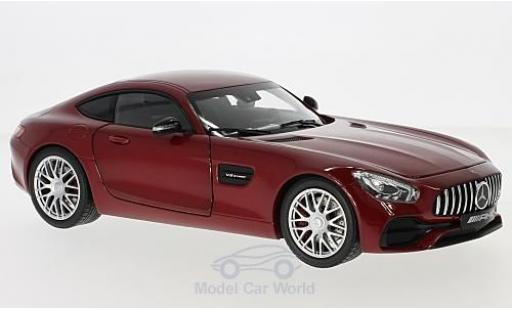 Diecast model cars Mercedes AMG GT 1/18 Norev (C190) metallic red Mercedes AMG GT 1/18 Norev (C190) metallic red diecast model cars