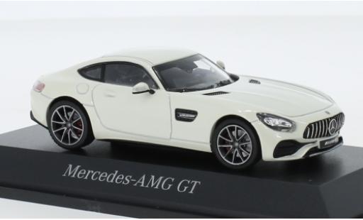 Mercedes AMG GT 1/43 Norev (C190) metallic white diecast model cars