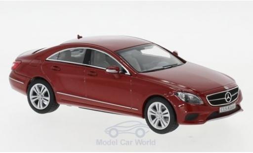 Diecast model cars Mercedes CLS 1/43 Norev (C218) metallic red 2014 Mercedes CLS 1/43 Norev (C218) metallic red 2014 diecast model cars