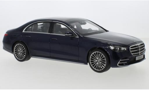 Diecast model cars Mercedes Classe S 1/18 Norev AMG-Line (V223) metallic blue 2020 Mercedes Classe S 1/18 Norev AMG-Line (V223) metallic blue 2020 diecast model cars