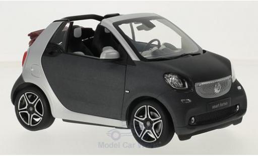 Smart ForTwo 1/18 Norev fortwo Cabrio (A453) matt-grey/grey Softtop liegt bei diecast model cars
