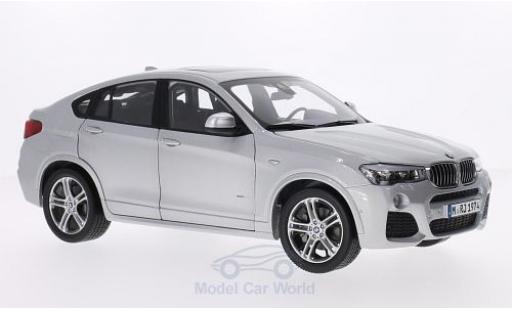 Bmw X4 1/18 Paragon grey 2015 diecast model cars