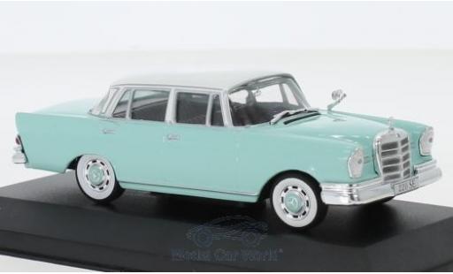 Diecast model cars Mercedes 220 1/43 Pct SE (W111) türkis/white 1959 Mercedes 220 1/43 Pct SE (W111) türkis/white 1959 diecast model cars