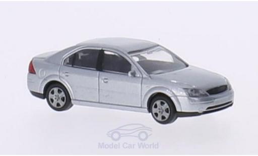 Diecast model cars Ford Mondeo 1/87 Rietze MKIII grey 2000 ohne Vitrine Ford Mondeo 1/87 Rietze MKIII grey 2000 ohne Vitrine diecast model cars