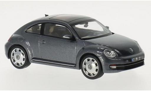 Diecast model cars Volkswagen Beetle 1/43 Schuco metallic grey 2012 Volkswagen Beetle 1/43 Schuco metallic grey 2012 diecast model cars