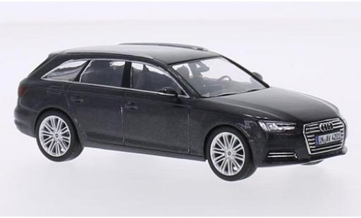 Diecast model cars Audi A4 1/43 Spark Avant metallic grey 2015 Audi A4 1/43 Spark Avant metallic grey 2015 diecast model cars
