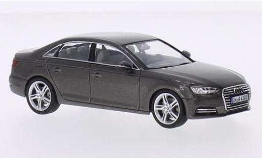 Diecast model cars Audi A4 1/43 Spark (B9) metallic brown 2015 Audi A4 1/43 Spark (B9) metallic brown 2015 diecast model cars