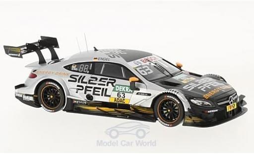 Diecast model cars Mercedes Classe C DTM 1/43 Spark AMG C63 DTM No.63 Silberpfeil DTM 2017 M.Engel Mercedes Classe C DTM 1/43 Spark AMG C63 DTM No.63 Silberpfeil DTM 2017 M.Engel diecast model cars