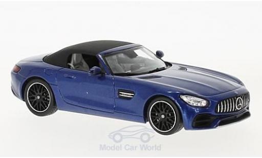 Diecast model cars Mercedes AMG GT 1/43 Spark Roadster metallic blue Mercedes AMG GT 1/43 Spark Roadster metallic blue diecast model cars