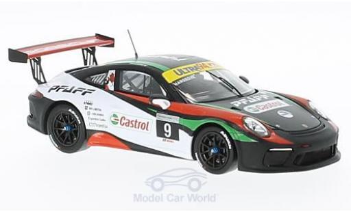 Diecast model cars Porsche 991 GT3 Cup 1/43 Spark 911 () GT3 Cup No.9 Pfaff Motorsports Cup S. Hargrove Porsche 991 GT3 Cup 1/43 Spark 911 () GT3 Cup No.9 Pfaff Motorsports Cup S. Hargrove diecast model cars
