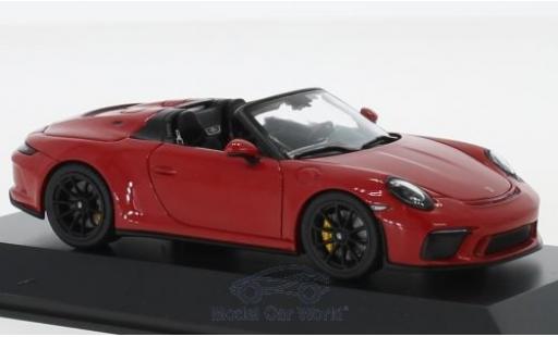 Diecast model cars Porsche 992 Speedster 1/43 Spark 911 (991 II) Speedster red 2019 Porsche 992 Speedster 1/43 Spark 911 (991 II) Speedster red 2019 diecast model cars