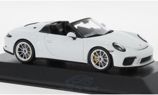 Diecast model cars Porsche 992 Speedster 1/43 Spark 911 (991 II) Speedster white 2019 Porsche 992 Speedster 1/43 Spark 911 (991 II) Speedster white 2019 diecast model cars