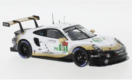 Diecast model cars Porsche 992 RSR 1/43 Spark 911 () RSR No.91 Markenweltmeister WEC SuperSeason 24h Le Mans 2018 G.Bruni/R.Lietz/F.Makowiecki Porsche 992 RSR 1/43 Spark 911 () RSR No.91 Markenweltmeister WEC SuperSeason 24h Le Mans 2018 G.Bruni/R.Lietz/F.Makowiecki diecast model cars