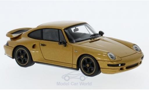Diecast model cars Porsche 993 Turbo 1/43 Spark 911 () Turbo Classic Series gold Porsche 993 Turbo 1/43 Spark 911 () Turbo Classic Series gold diecast model cars
