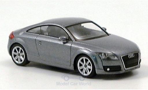 Diecast model cars Audi TT coupe 1/87 Wiking Coupe metallic grey 2006 Audi TT coupe 1/87 Wiking Coupe metallic grey 2006 diecast model cars