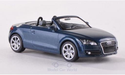 Diecast model cars Audi TT 1/87 Wiking Roadster (8J) metallic blue 2007 Audi TT 1/87 Wiking Roadster (8J) metallic blue 2007 diecast model cars