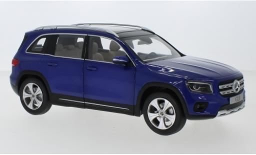 Mercedes Classe G 1/18 Z Models GLB (X247) metallic blue diecast model cars