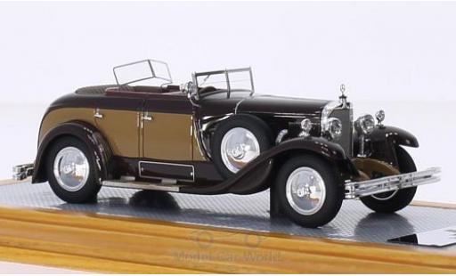 Diecast model cars Mercedes Classe S 1/43 Ilario 630K Saoutchik Torpedo Transformable brown/brown RHD 1928 Mercedes Classe S 1/43 Ilario 630K Saoutchik Torpedo Transformable brown/brown RHD 1928 diecast model cars