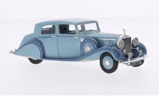 Diecast model cars Rolls Royce Phantom 1/43 Ilario III Sedanca De Ville Hooper blue/grey RHD 1938 sn 3CP200 Rolls Royce Phantom 1/43 Ilario III Sedanca De Ville Hooper blue/grey RHD 1938 sn 3CP200 diecast model cars